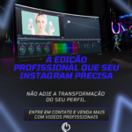 Eu vou Editar o seu vídeo de forma perfeita para redes socia...