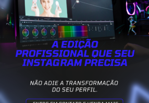 Eu vou Editar o seu vídeo de forma perfeita para redes socia...