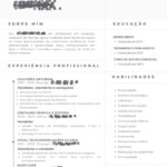 Eu vou criar um currículo com sua identidade visual