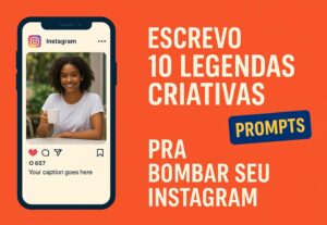 Eu vou criar legendas para redes sociais.