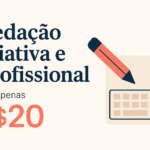 Eu vou Fazer a melhor redação para você