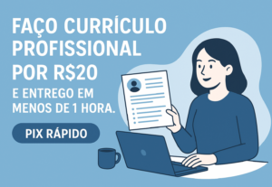 Eu vou Criar currículo moderno e atrativo