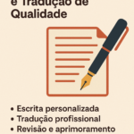 Eu vou fazer  Serviço de Escrita Criativa e Tradução Rápida