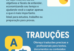 Eu vou fazer Tradução de textos e Documentos para PT-BR
