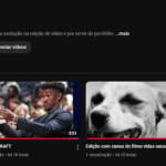 Eu vou Editar vídeos e designs