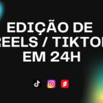 Eu vou editar seu vídeo para Reels/TikTok em ate 24h