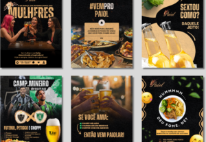 Eu vou criar designs e conteúdos que destacam sua marca
