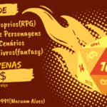 Eu vou criar artes de rpg para seus projetos.