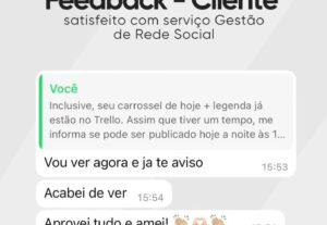 Eu vou editar seus vídeos e organizar suas redes sociais.