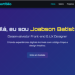 Eu vou Interface completa com UX/UI profissional