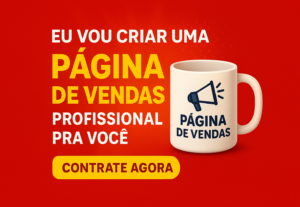 Eu vou criar uma página de vendas profissional pra você.