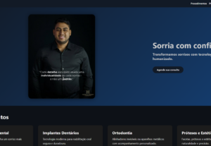 Eu vou fazer seu site e sua landingpage