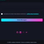 Eu vou Interface completa com UX/UI profissional