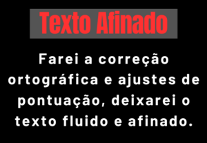 Eu vou Fazer a correção ortográfica e ajustes de pontuação