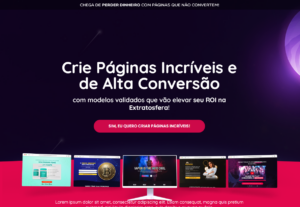 Eu vou criar a Landing Page do seu produto ou negócio
