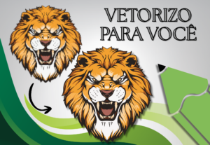 Eu vou Vetorizar sua arte ou logo