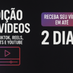 Eu vou editar seu vídeo para shorts, tiktok, youtube ou reel...