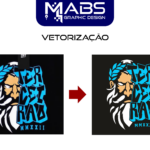 Eu vou Vetorizar sua Arte com Qualidade.