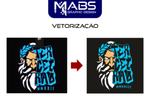 Eu vou Vetorizar sua Arte com Qualidade.