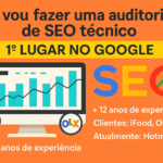 Eu vou fazer uma Auditoria SEO Técnica Profissional Site/Blo...