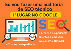 Eu vou fazer uma Auditoria SEO Técnica Profissional Site/Blo...