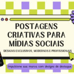 Eu vou Criar artes criativas para redes sociais