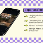 Eu vou Criar artes criativas para redes sociais