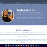 Eu vou criar sua landing page.