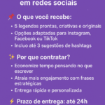 Eu vou legendas criativas para suas postagens