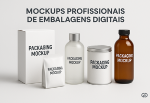 Eu vou montar a embalagem 3D digital do seu produto.