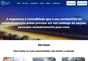 Eu vou criar uma landing page responsiva e moderna para o se