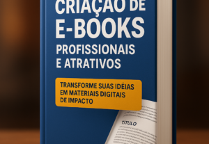 Eu vou criar E-books personalizados para o seu negócio