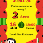 Eu vou fazer seu convite personalizado em até 24 horas.