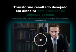 Eu vou fazer seu site ou sua landing page.