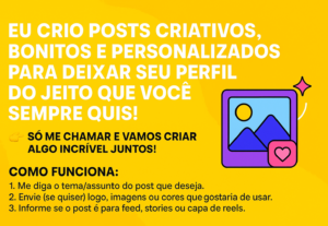 Eu vou criar um post para seu feed e story do instagram.