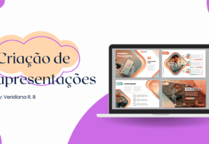 Eu vou fazer apresentações de slides.