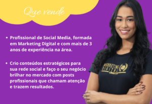 Eu vou criar conteúdos para sua rede social