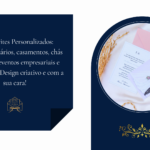 Eu vou fazer convites personalizados, simples, etc.
