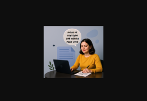 Eu vou criar textos criativos, roteiro e artigos