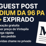 Eu vou Criar 10 Guest Post Medium Expirado DA 96/PA 60+