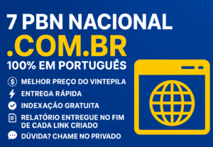 Eu vou Criar 7 PBN Expirados Nacional .com.br em Português