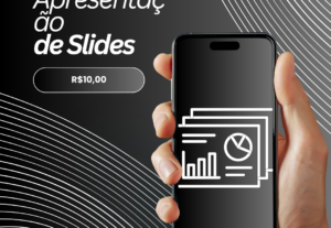 Eu vou criar sua apresentação de slides profissional