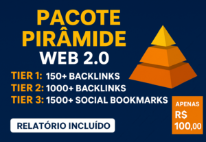 Eu vou Criar 2500+ Pirâmide De Web 2.0 Tier 2 e Tier 3
