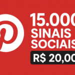 Eu vou Gerar 15.000 Sinais Sociais Seo Pinterest Site ou Víd...