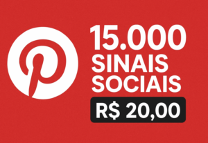 Eu vou Gerar 15.000 Sinais Sociais Seo Pinterest Site ou Víd...