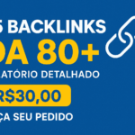 Eu vou Criar 25+ Backlinks perfil Perfil DA 80+ de Qualidade
