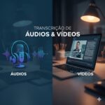 Eu vou transcrever vídeos e arquivos de áudio
