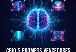 Eu vou Criar 5 Prompts Vencedores para Arte com IA