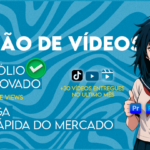 Eu vou editar seus vídeos rápido e barato