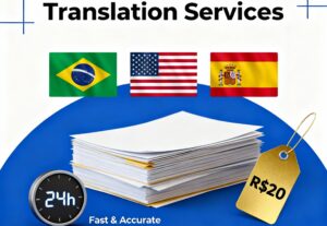 Eu vou traduzir qualquer texto com qualidade garantida